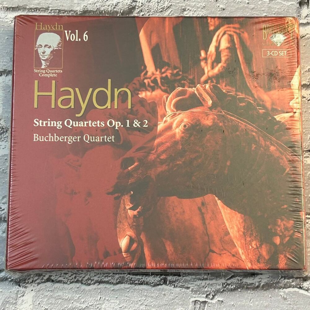 Haydn – String Quartets Op. 1 & 2 Buchberger Quartet 3-CD Set Classical